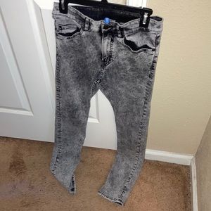 Grey wash jeans